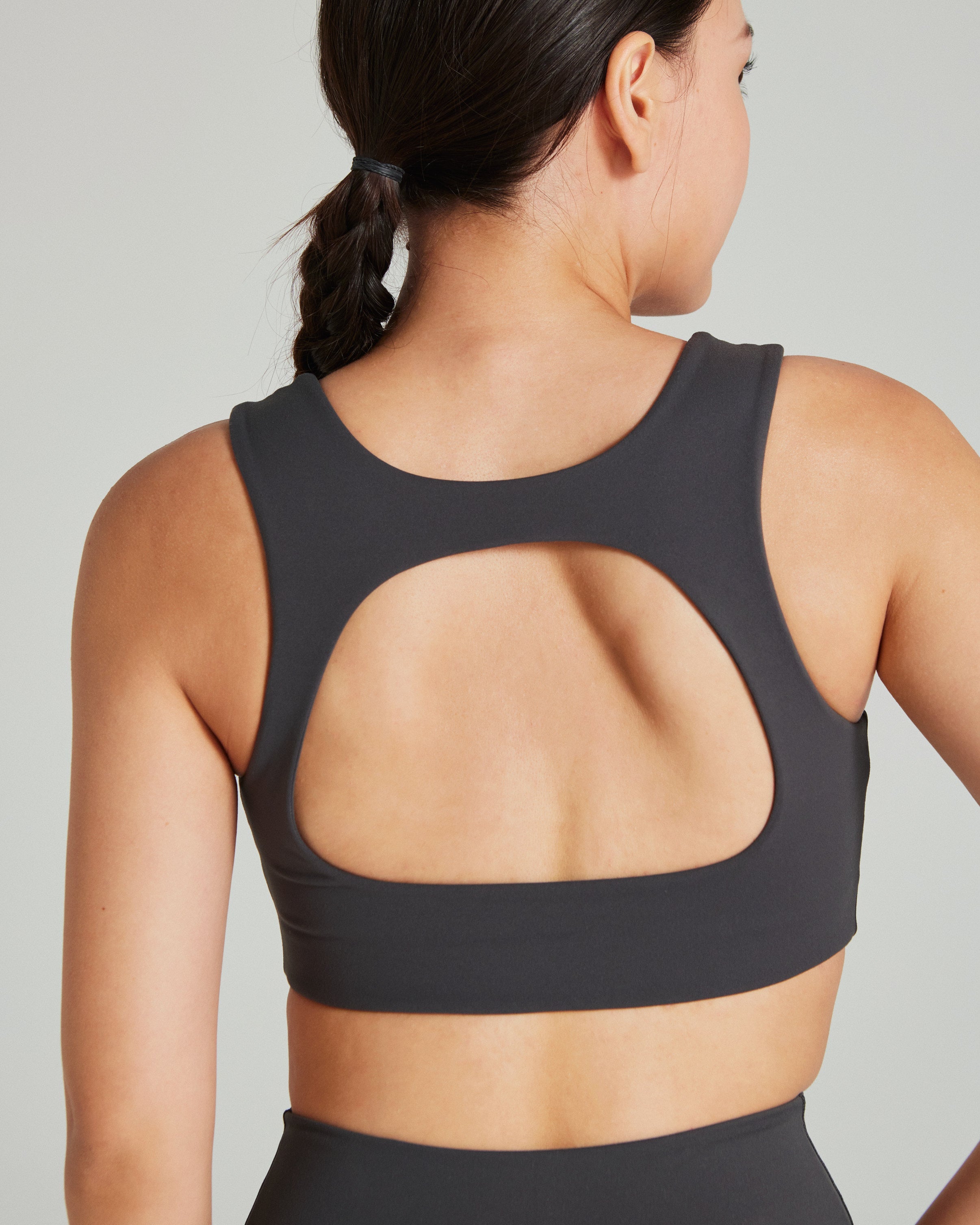 Square Neck Bra in Stepper