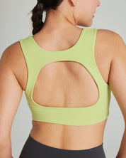 Square Neck Bra in Zest