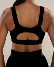 Super Bra in Black Sesame