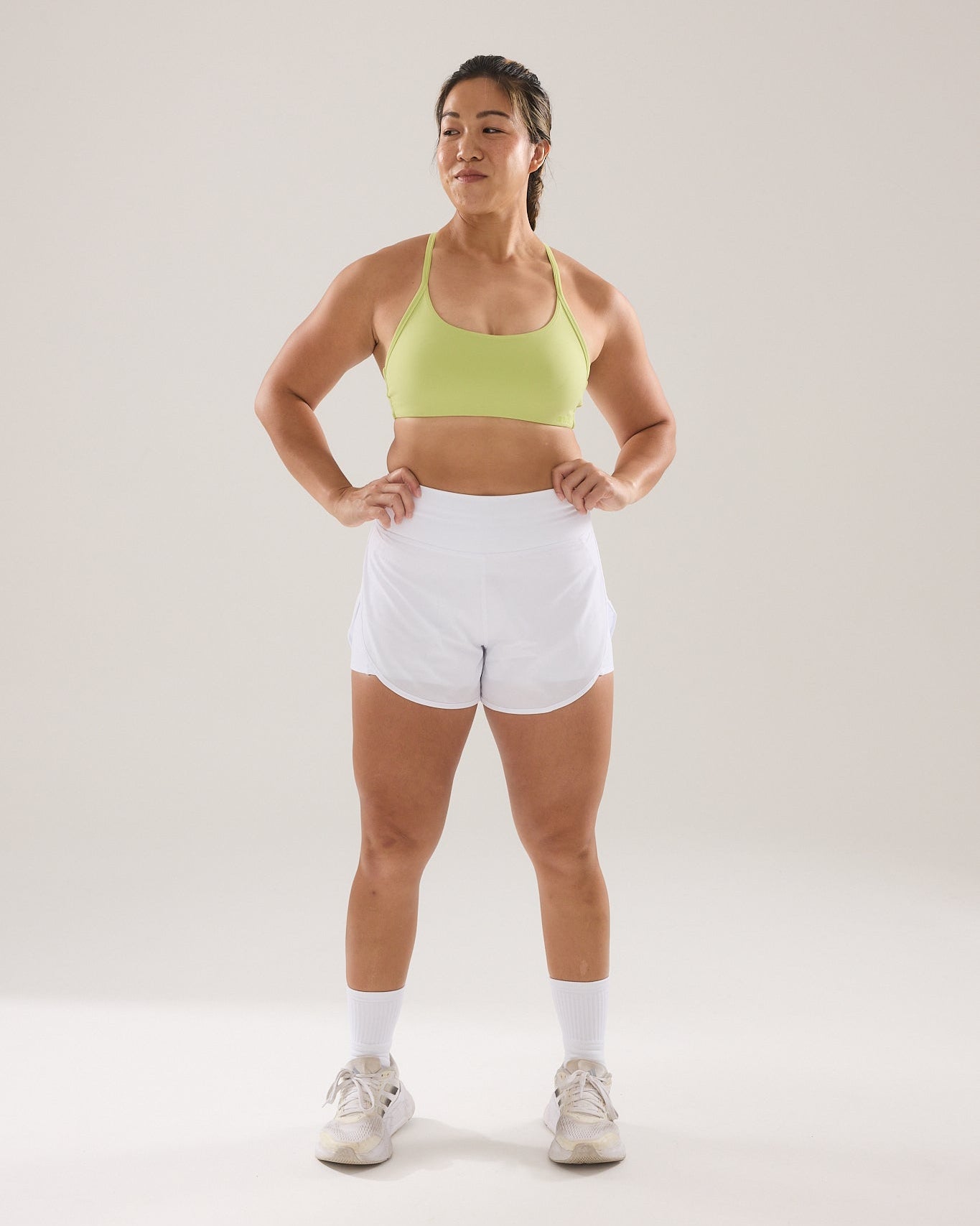 Twist Bra in Zest