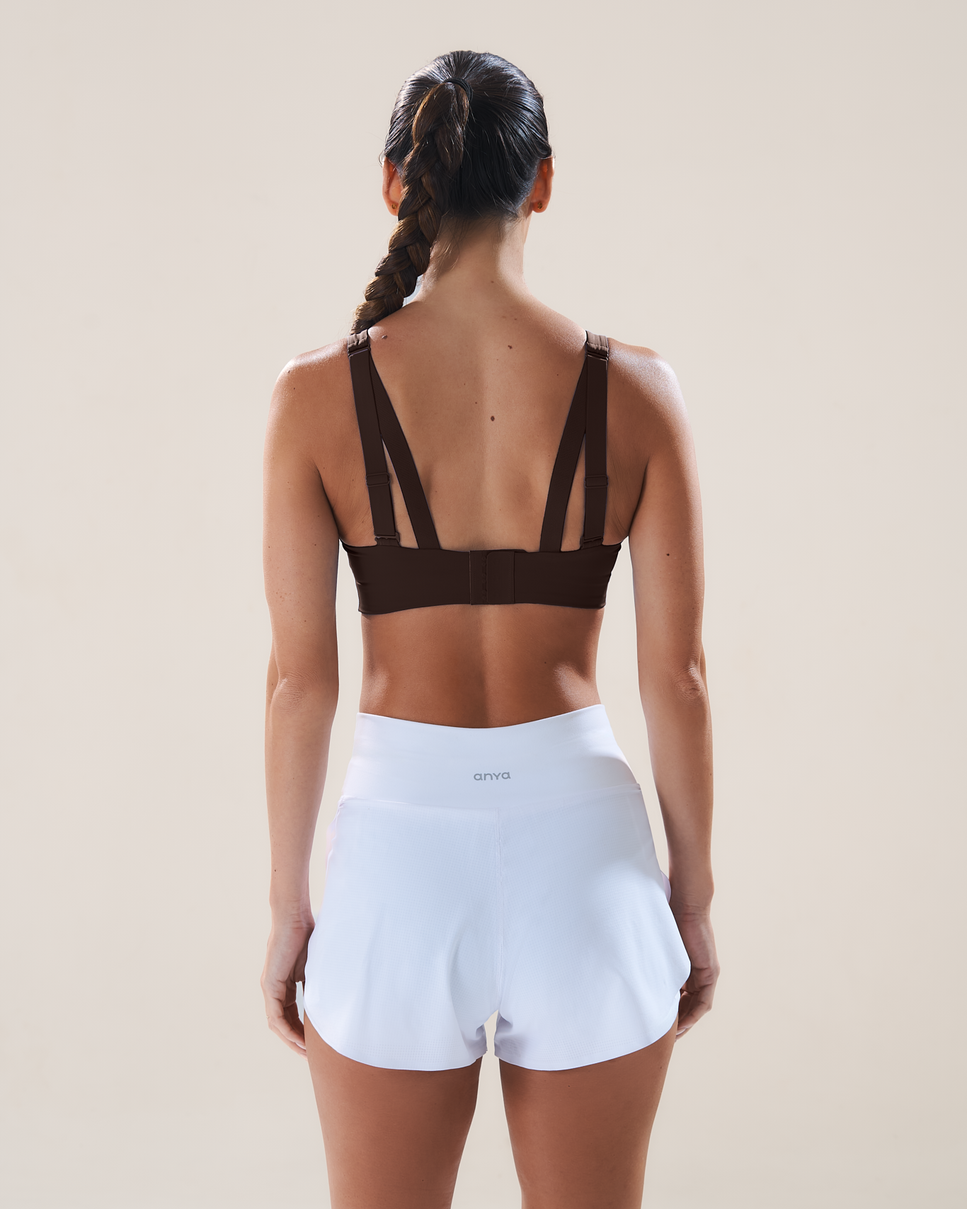 Two-Way Clasp Bra in Espresso