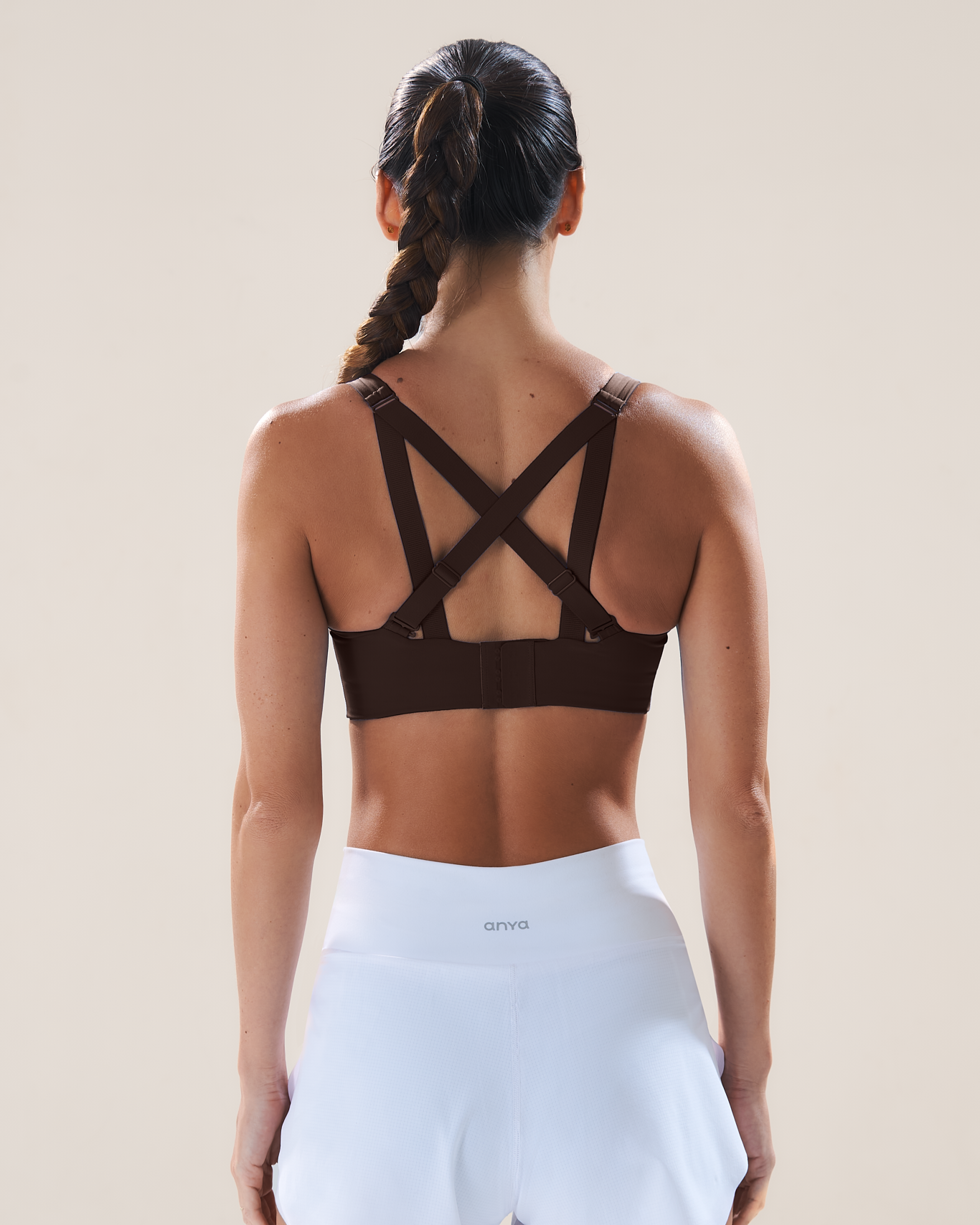 Two-Way Clasp Bra in Espresso