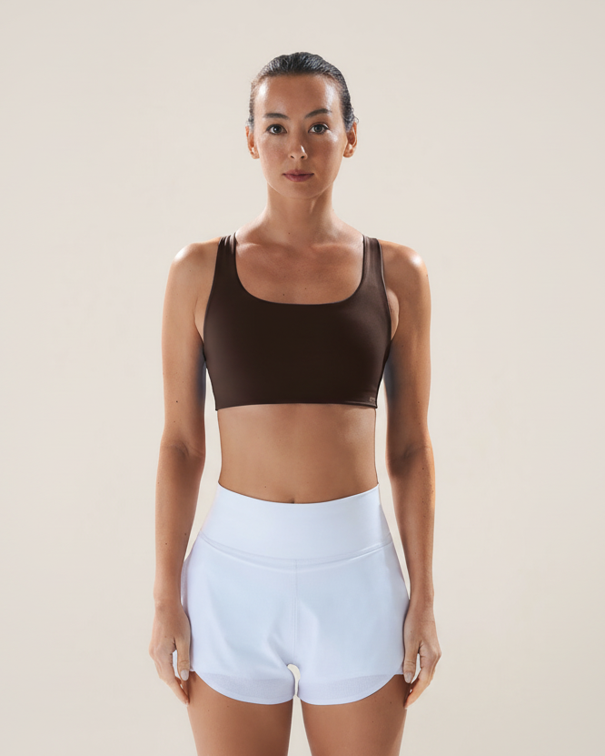 Two-Way Clasp Bra in Espresso