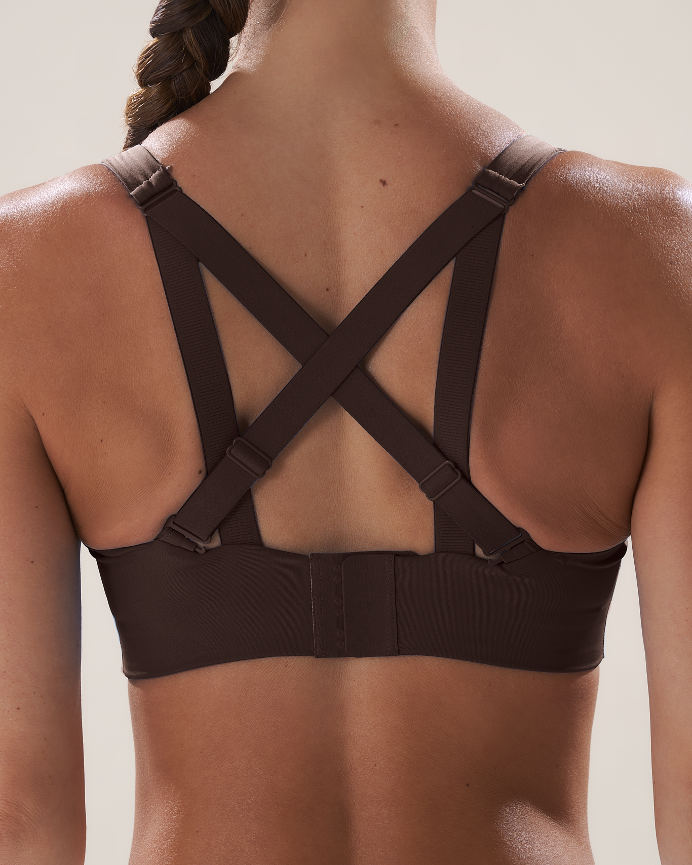 Two-Way Clasp Bra in Espresso