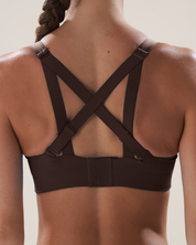 Two-Way Clasp Bra in Espresso