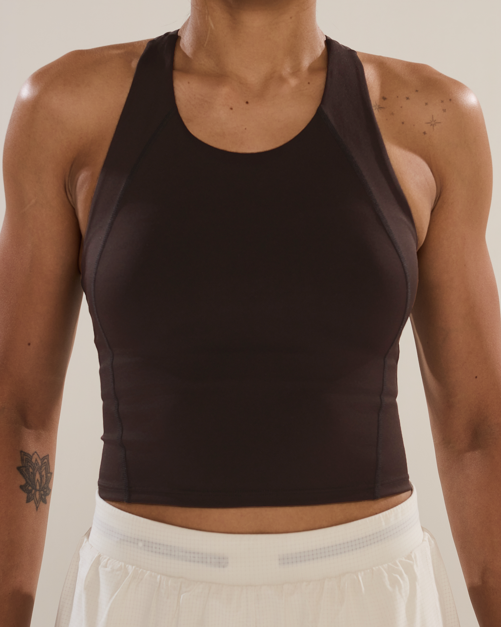 Unlock 3-in-1 Run Bra in Espresso