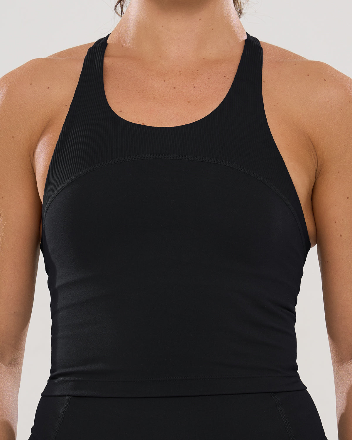 Unlock 2-in-1 Crop in Black Sesame