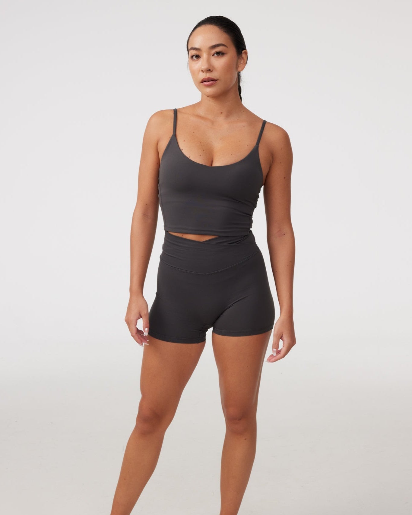 V Cami Bra in Moon